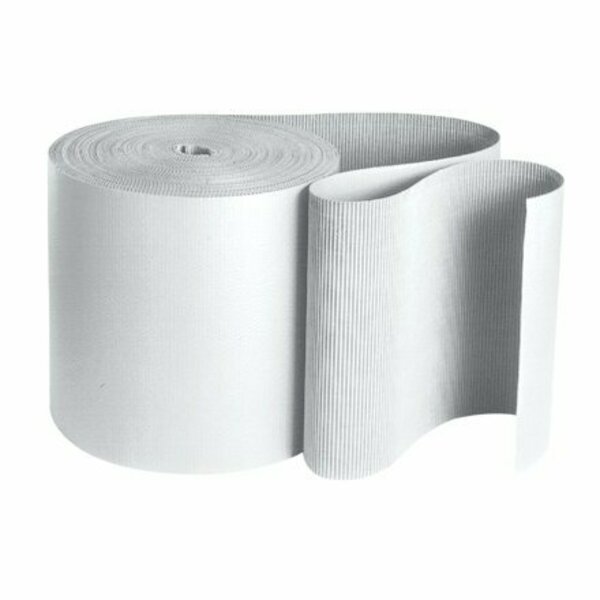 Bsc Preferred 36'' x 250' - B Flute White Singleface Corrugated Roll SF36W